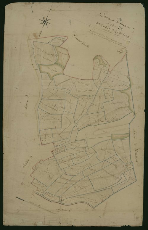 Commune de Faverois (6 feuilles).