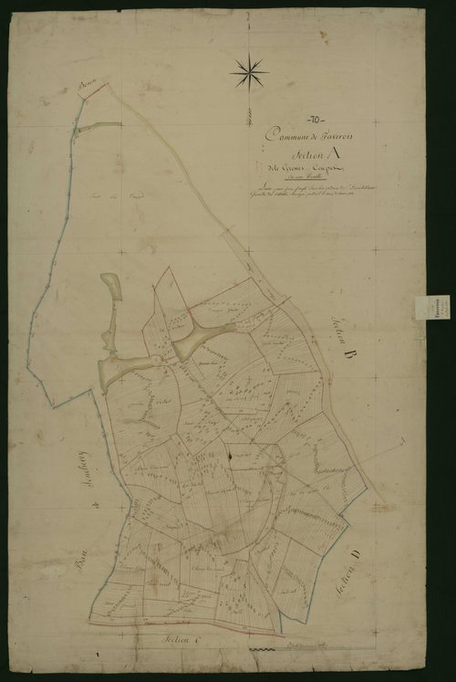 Commune de Faverois (6 feuilles).