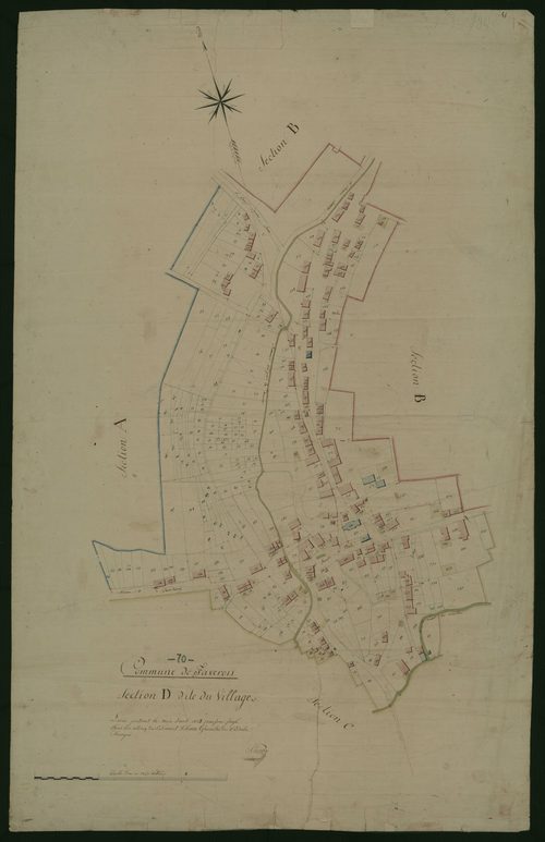 Commune de Faverois (6 feuilles).