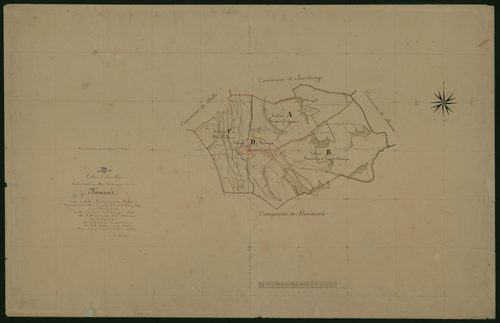 Commune de Faverois (6 feuilles).
