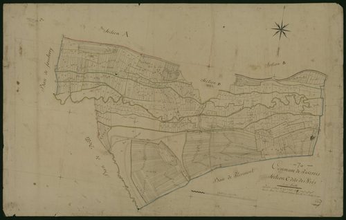 Commune de Faverois (6 feuilles).