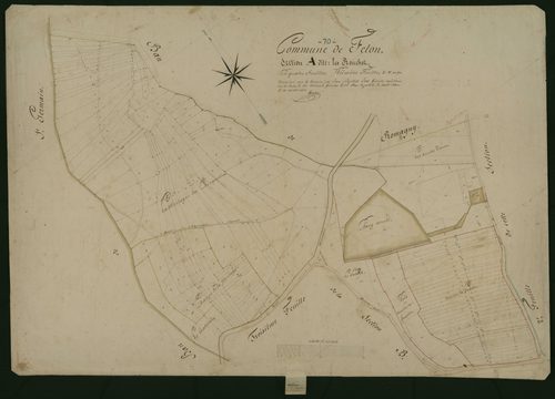 Commune de Felon (9 feuilles).