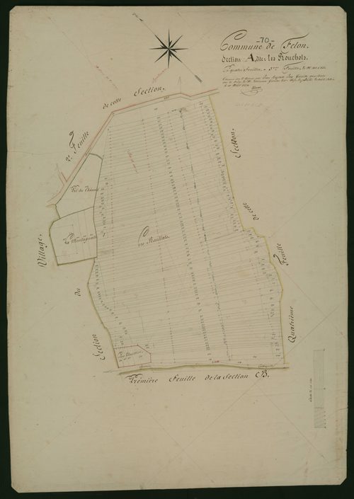 Commune de Felon (9 feuilles).