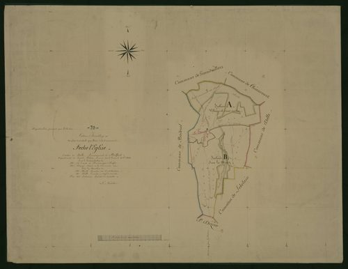 Commune de Fesches l'Eglise (4 feuilles).