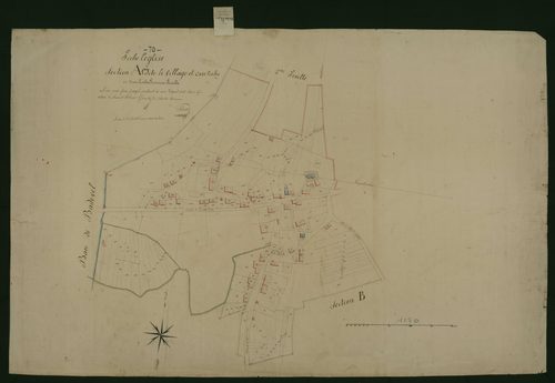 Commune de Fesches l'Eglise (4 feuilles).