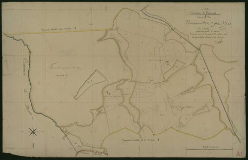 Commune de Florimont (13 feuilles).