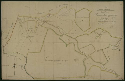 Commune de Florimont (13 feuilles).