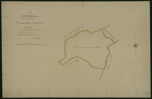 Commune de Florimont (13 feuilles).