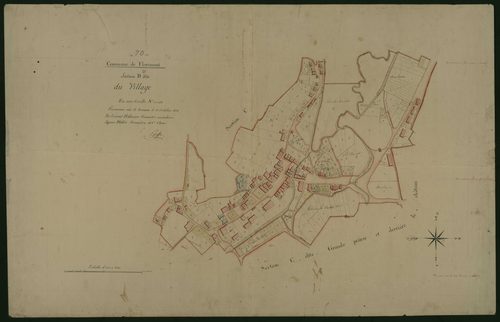 Commune de Florimont (13 feuilles).