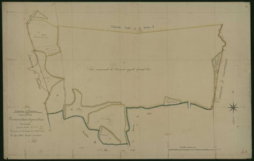 Commune de Florimont (13 feuilles).