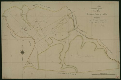 Commune de Florimont (13 feuilles).