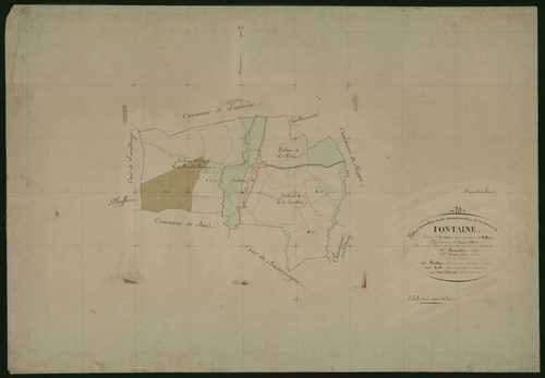 Commune de Fontaine (8 feuilles).
