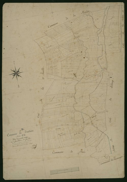 Commune de Fontaine (8 feuilles).