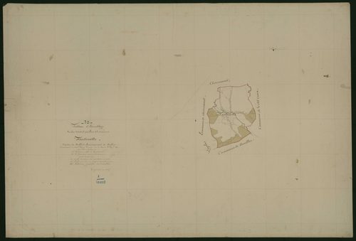 Commune de Fontenelle (4 feuilles).
