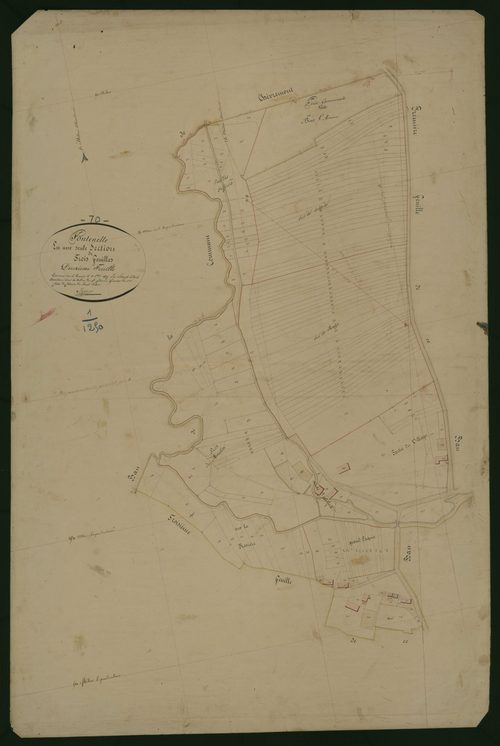 Commune de Fontenelle (4 feuilles).