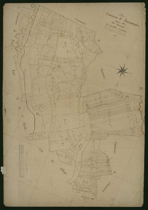 Commune de Foussemagne (6 feuilles).