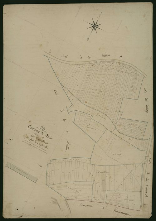 Commune de Frais (7 feuilles).