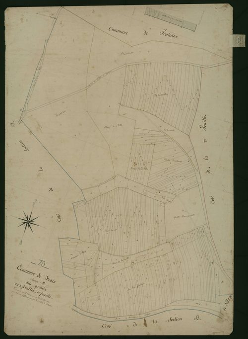 Commune de Frais (7 feuilles).