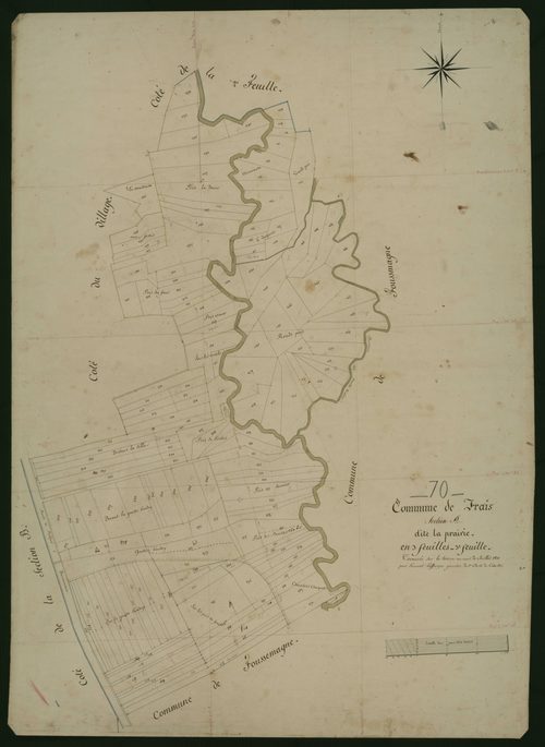 Commune de Frais (7 feuilles).