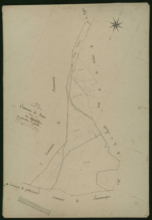 Commune de Frais (7 feuilles).