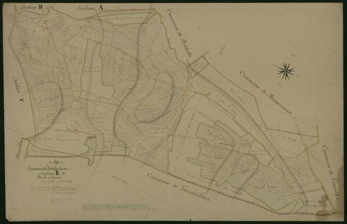 Commune de Froidefontaine (5 feuilles).