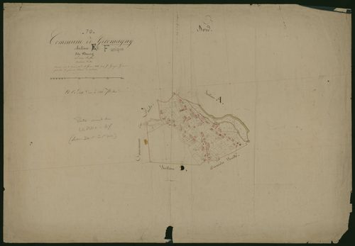 Commune de Giromagny (7 feuilles).