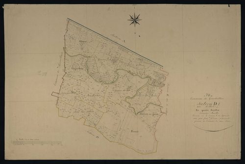 Commune de Grandvillars (13 feuilles).