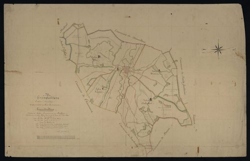 Commune de Grandvillars (13 feuilles).