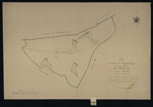 Commune de Grandvillars (13 feuilles).