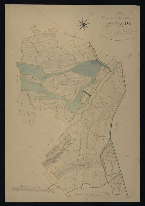 Commune de Grandvillars (13 feuilles).