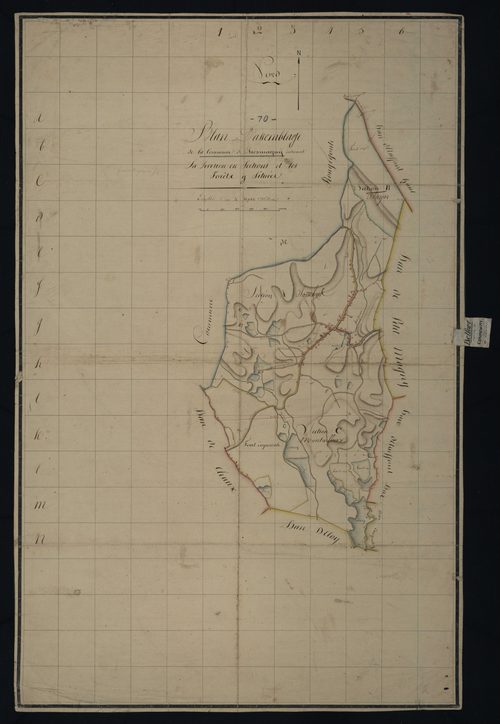 Commune de Grosmagny (8 feuilles).