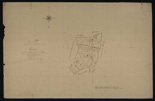 Commune de Grosne (5 feuilles).