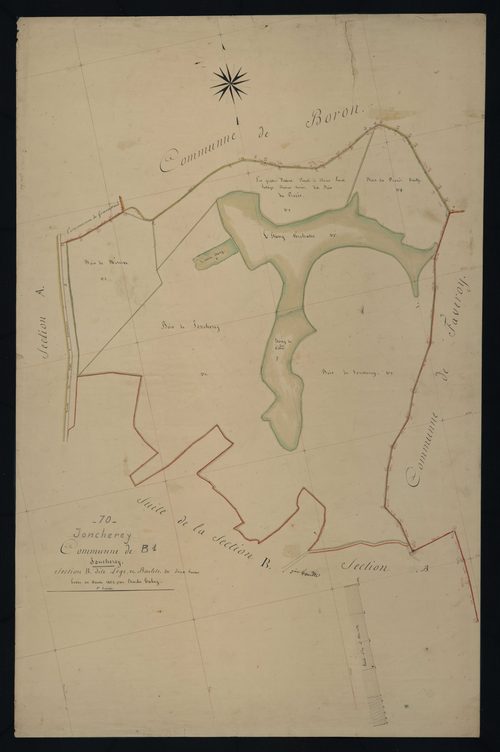 Commune de Joncherey (8 feuilles).