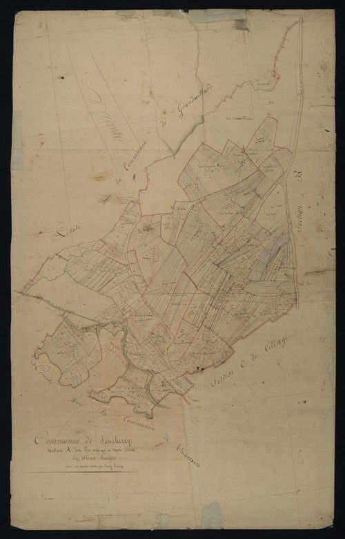 Commune de Joncherey (8 feuilles).