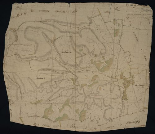 Commune de Lachapelle-sous-Chaux (7 feuilles).