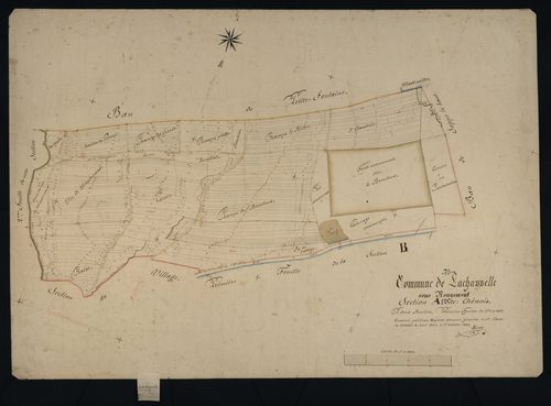 Commune de Lachapelle-sous-Rougemont (6 feuilles).