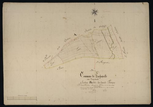 Commune de Lachapelle-sous-Rougemont (6 feuilles).