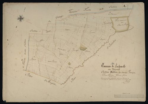 Commune de Lachapelle-sous-Rougemont (6 feuilles).