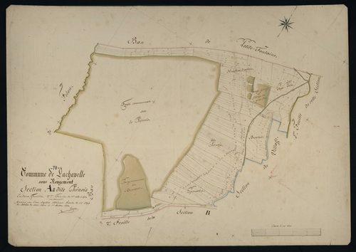Commune de Lachapelle-sous-Rougemont (6 feuilles).