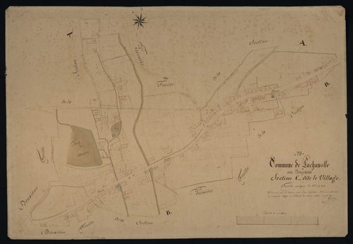 Commune de Lachapelle-sous-Rougemont (6 feuilles).