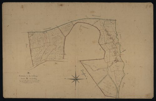 Commune de Lacollonge (3 feuilles).