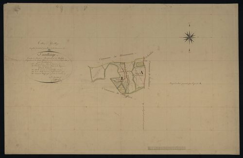 Commune de Lacollonge (3 feuilles).