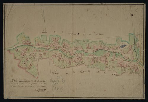 Commune de Lepuix-Gy (11 feuilles).