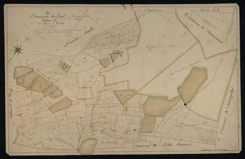 Commune de Leval (5 feuilles).