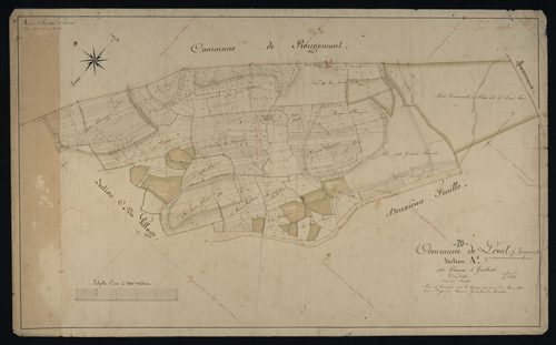 Commune de Leval (5 feuilles).