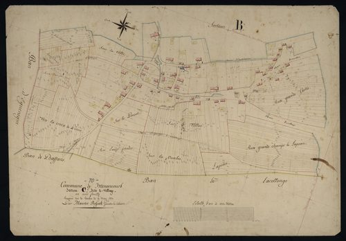 Commune de Menoncourt (5 feuilles).