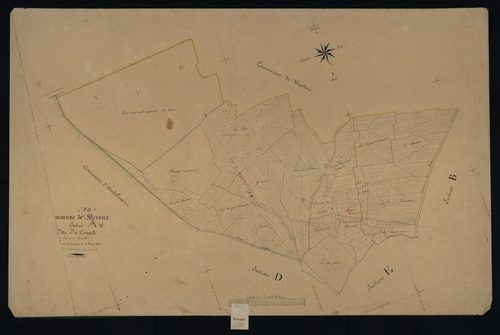 Commune de Meroux (8 feuilles).