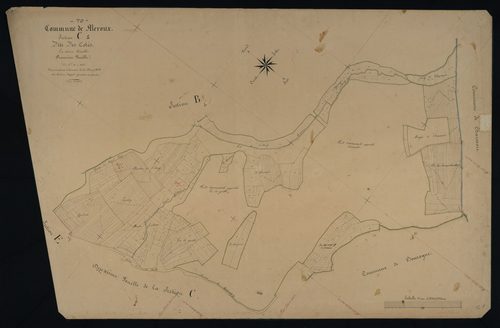 Commune de Meroux (8 feuilles).