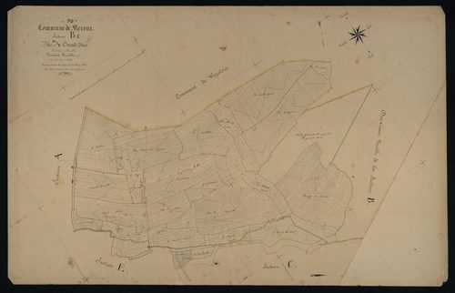 Commune de Meroux (8 feuilles).