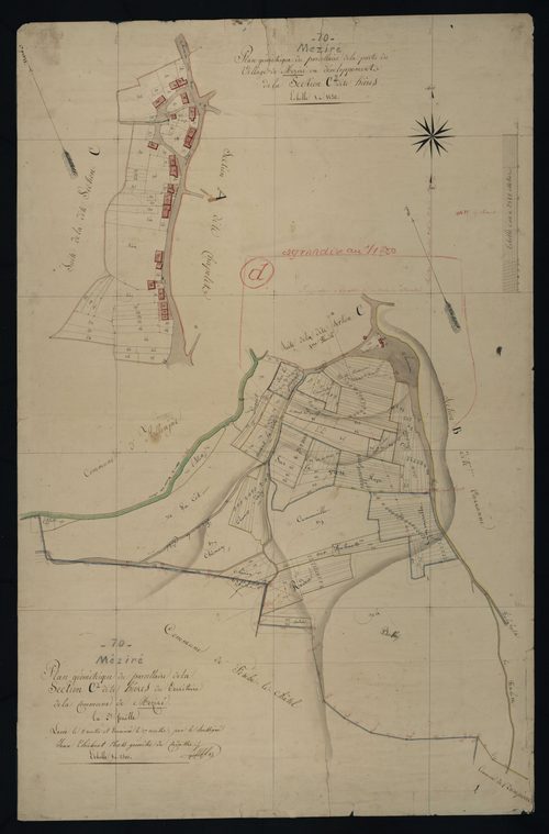 Commune de Méziré (5 feuilles).